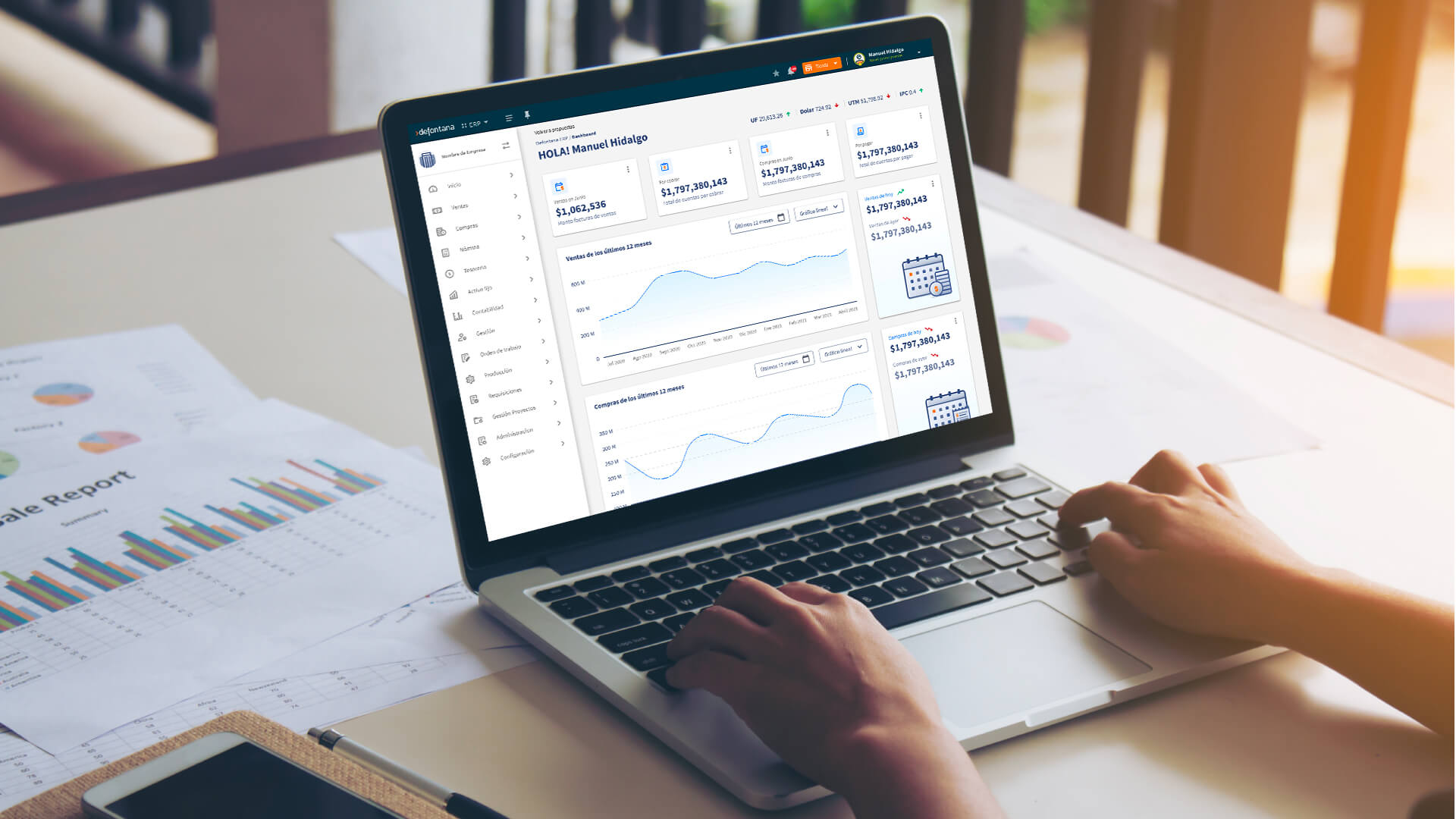 Reportes de KPIs Ventas